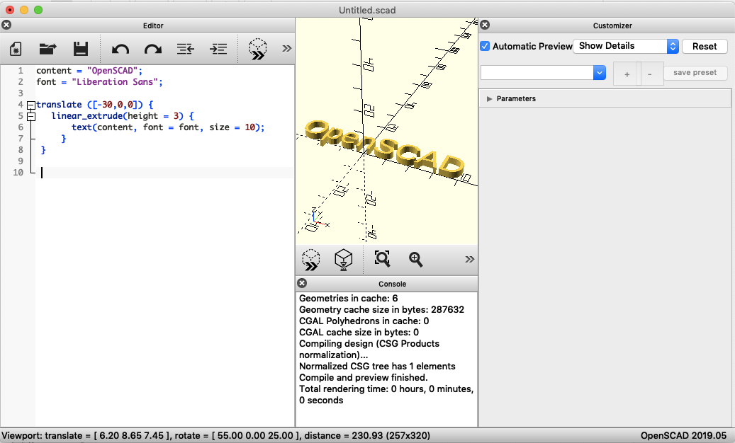 BuildBee | How To 3D Print With OpenSCAD On BuildBee